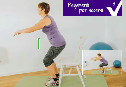 a person doing yoga