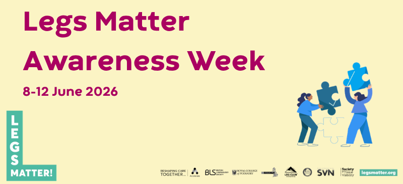 Legs Matter Awareness Week 8-12 June 2026